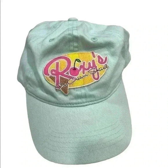 Roxy’s IceCream Social Mint Green Baseball Cap - Picture 1 of 3